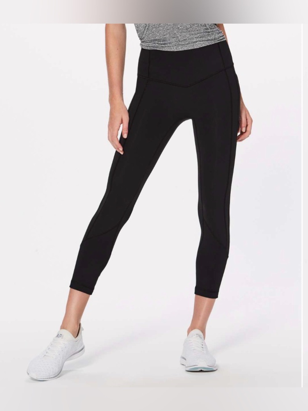 Lululemon All The Right Places Crop II 23" legging black size 6